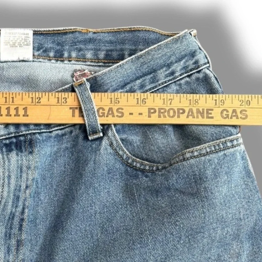 Levi's‎ 550 Relaxed Fit Jeans Men's W38 L32 (38x31) Light Wash Denim Distressed